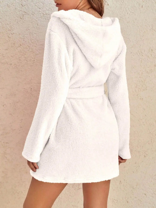 Faux Fur Robe